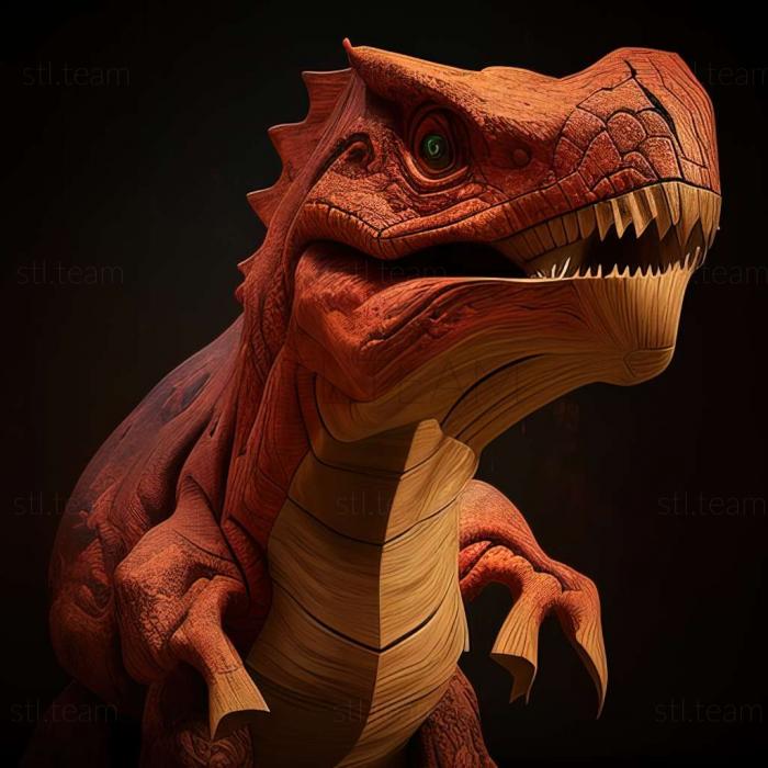 3D model devil dinosaur (STL)